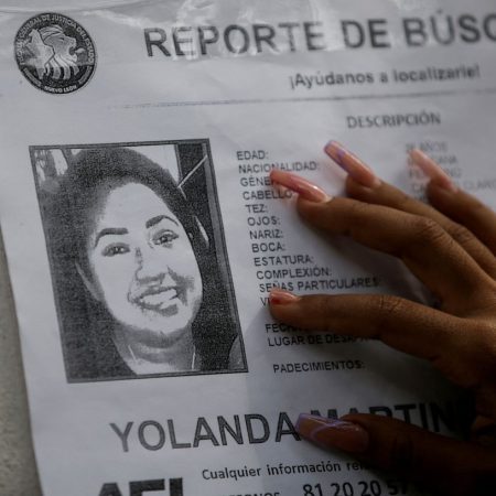 Hallado el cadáver de otra chica en Nuevo León que apunta a Yolanda Martínez