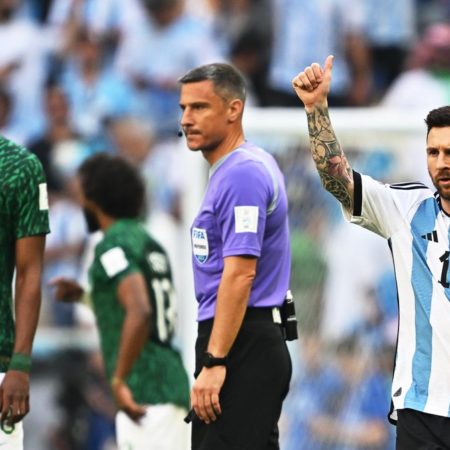 Argentina – Arabia Saudí: Mundial de Qatar 2022, en directo | La albiceleste manda por la mínima en la primera parte gracias a un gol de Messi | Mundial Qatar 2022