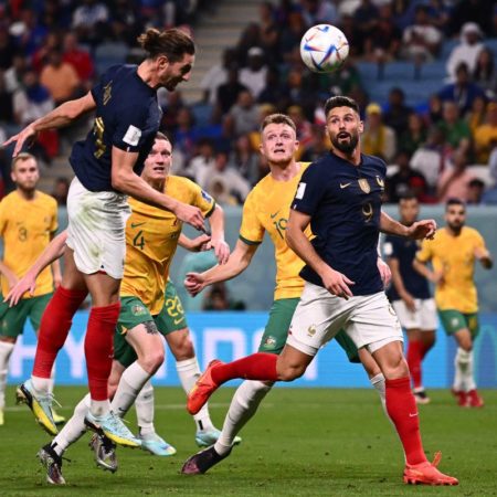 Francia – Australia: Mundial de Qatar 2022, en directo | La selección francesa remonta el partido con goles de Rabiot y Giroud | Mundial Qatar 2022