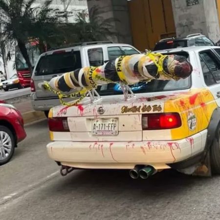 Los adornos de Halloween al estilo ‘narco’ crean polémica en México