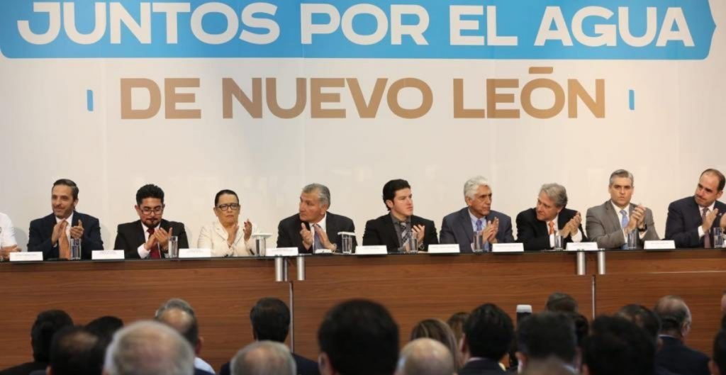 Adán Augusto y Samuel García debaten abasto de agua en Nuevo León