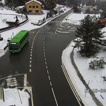 Primera nevada de la temporada en la sierra de Madrid | Madrid