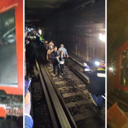 Al menos un muerto y 35 heridos en un choque de trenes en el metro de Ciudad de México