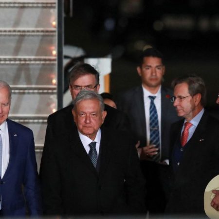 Biden aterriza en Ciudad de México para la Cumbre de Líderes de América del Norte