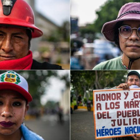 Las caras de la protesta: “¿Quieren que nos matemos entre peruanos?” | Internacional