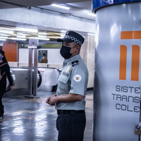 La Guardia Nacional se retirará “poco a poco” del Metro de Ciudad de México