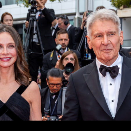 La íntima foto de Calista Flockhart y Harrison Ford en Cannes que atestigua que su romance sigue vivo | Moda